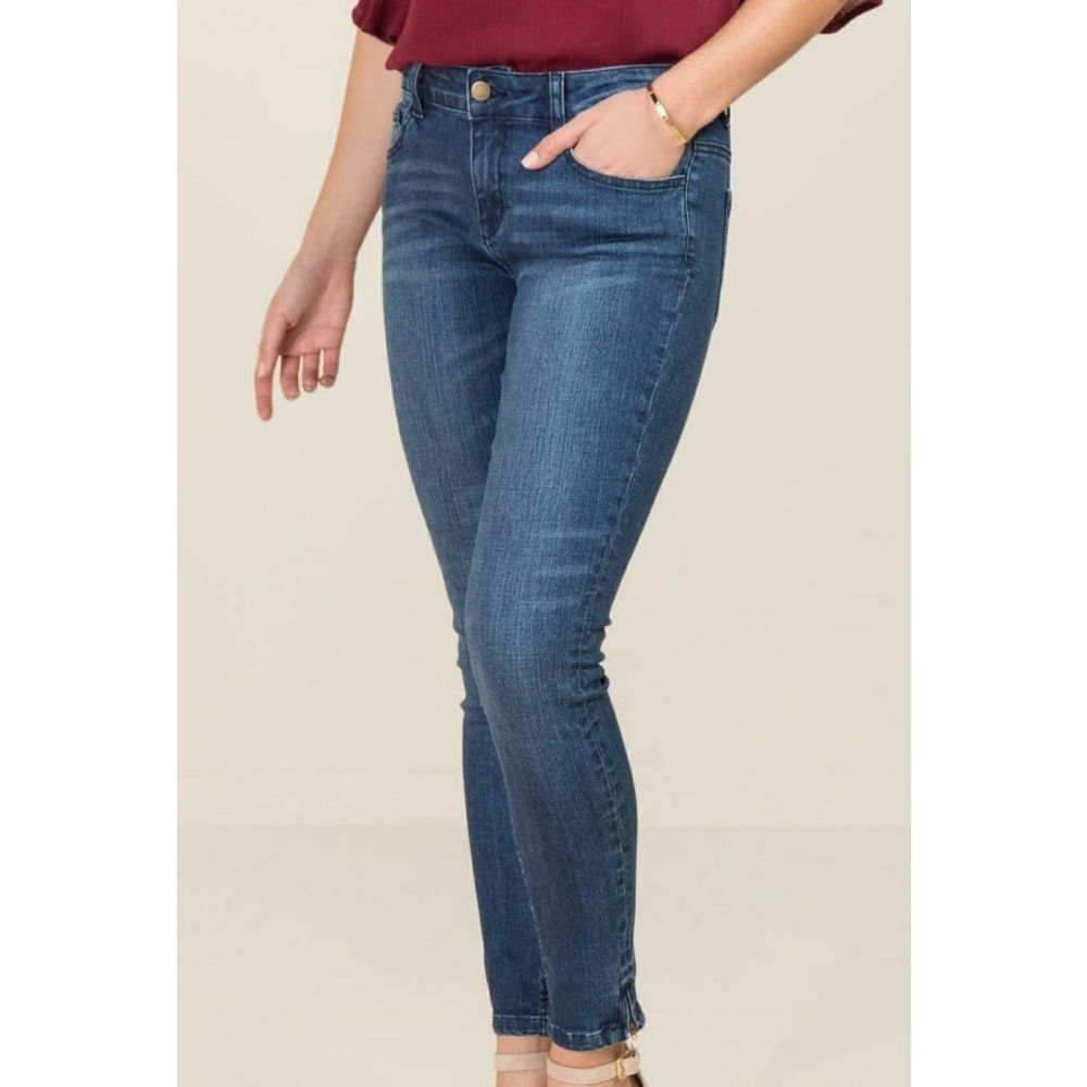 Harper Midrise Skinny‎ Ankle Zipper Jeans Size 26